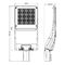 2021 Toolless opening design 80W 5050 Highway LED Street Lighting 150lm/w