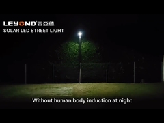 solar street light sensor detection